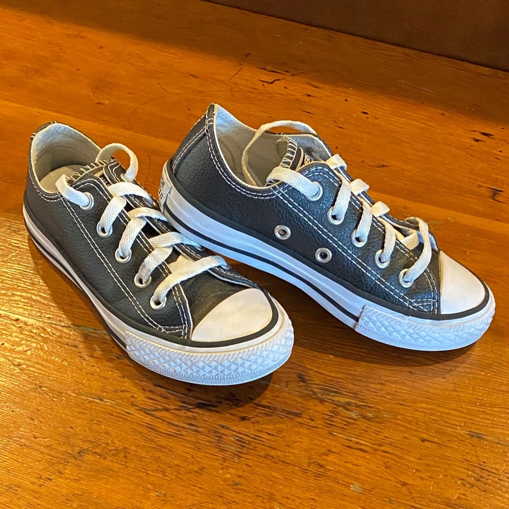 Leather Chuck Taylor All Star shoes